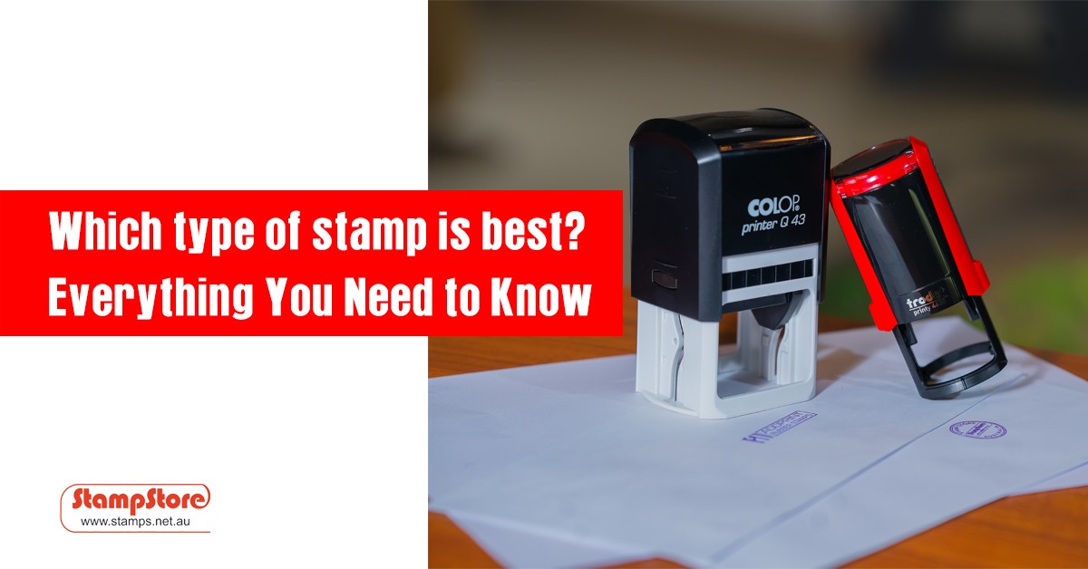 self inking stamp